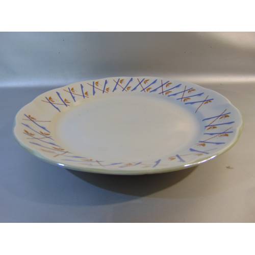 Porcelāna šķīvis servēšanai
