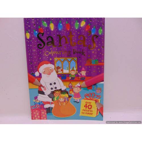 Santas colouring book