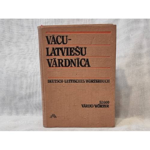Vācu - Latviešu vārdnīca